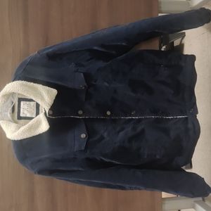 Men's Denim and Flower blue jacket